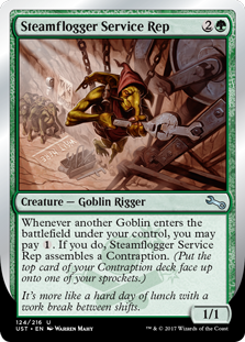 Steamflogger Service Rep (Foil)