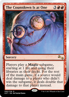 The Countdown Is at One (Foil)