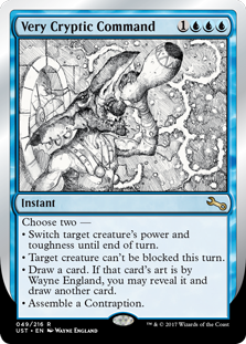 Very Cryptic Command (a) (Foil)