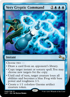 Very Cryptic Command (c) (Foil)