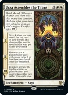 Urza Assembles the Titans (Foil)