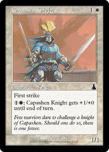 Capashen Knight (Foil) Capashen Knight (Foil)