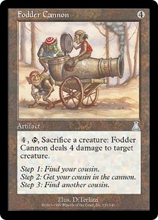 Fodder Cannon (Foil) Fodder Cannon (Foil)