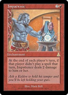Impatience (Foil)