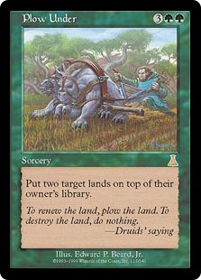 Plow Under (Foil)