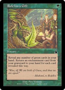 Rofellos's Gift (Foil)