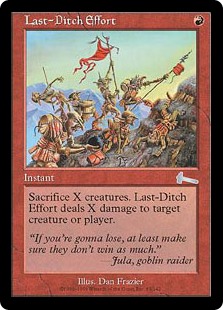 Last-Ditch Effort (Foil)