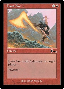 Lava Axe (Foil)