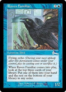 Raven Familiar (Foil)