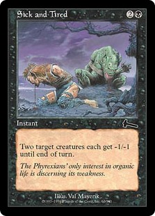 Sick and Tired (Foil)