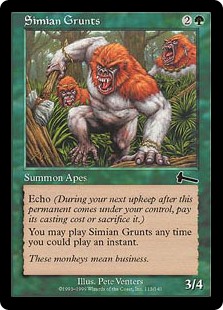 Simian Grunts (Foil)