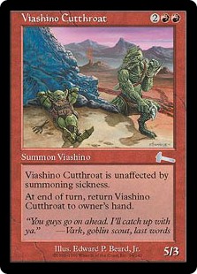 Viashino Cutthroat (Foil)