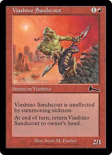 Viashino Sandscout (Foil)