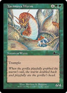 Yavimaya Wurm (Foil)