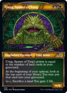 Uurg, Spawn of Turg (Textured Foil) (Foil)