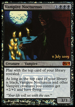 Vampire Nocturnus - Magic 2010 Prerelease Promo