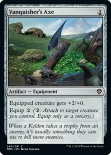 Vanquisher's Axe (Foil)