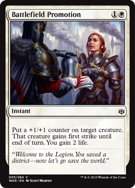 Battlefield Promotion (Foil)