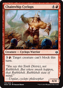 Chainwhip Cyclops (Foil)