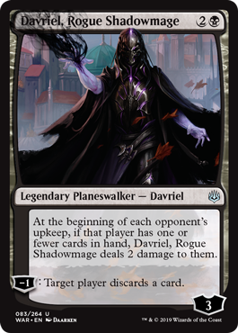 Davriel, Rogue Shadowmage (Foil)