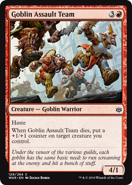 Goblin Assault Team (Foil)