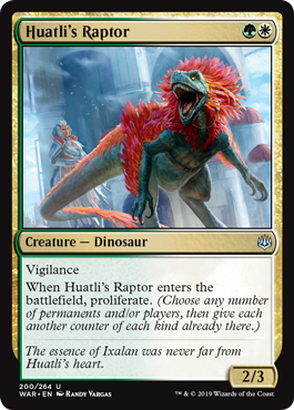 Huatli's Raptor (Foil) Huatli's Raptor (Foil)
