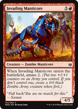 Invading Manticore (Foil)