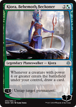Kiora, Behemoth Beckoner (Foil)