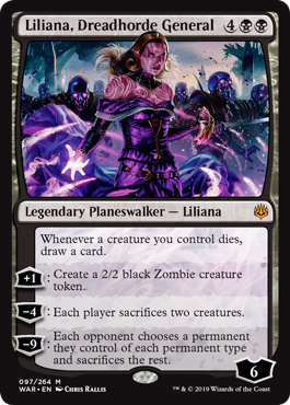 Liliana, Dreadhorde General (Foil) Liliana, Dreadhorde General (Foil)