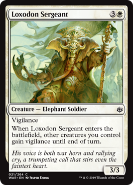 Loxodon Sergeant (Foil) Loxodon Sergeant (Foil)
