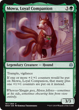Mowu, Loyal Companion (Foil) Mowu, Loyal Companion (Foil)