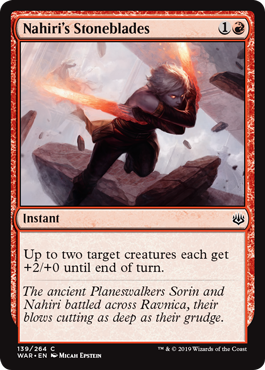 Nahiri's Stoneblades (Foil) Nahiri's Stoneblades (Foil)