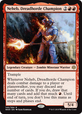 Neheb, Dreadhorde Champion (Foil) Neheb, Dreadhorde Champion (Foil)