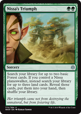 Nissa's Triumph (Foil) Nissa's Triumph (Foil)
