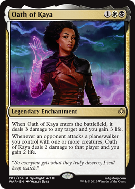 Oath of Kaya (Foil) Oath of Kaya (Foil)
