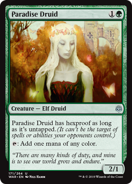 Paradise Druid (Foil) Paradise Druid (Foil)
