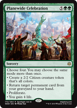 Planewide Celebration (Foil) Planewide Celebration (Foil)