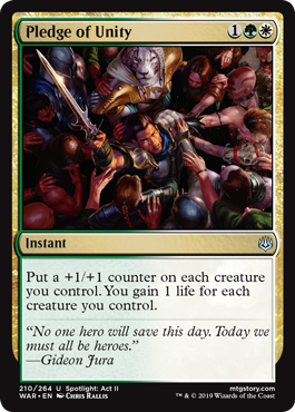 Pledge of Unity (Foil) Pledge of Unity (Foil)