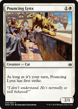 Pouncing Lynx (Foil) Pouncing Lynx (Foil)