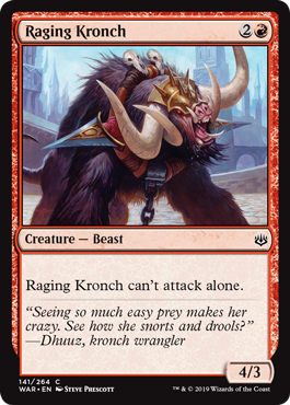 Raging Kronch (Foil) Raging Kronch (Foil)