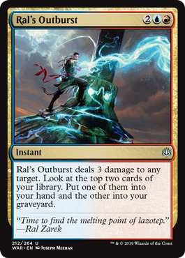 Ral's Outburst (Foil) Ral's Outburst (Foil)