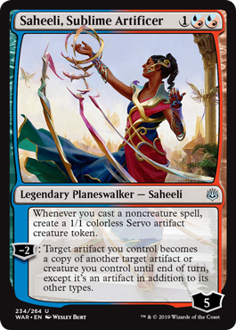 Saheeli, Sublime Artificer (Foil) Saheeli, Sublime Artificer (Foil)