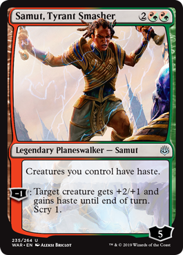Samut, Tyrant Smasher (Foil) Samut, Tyrant Smasher (Foil)