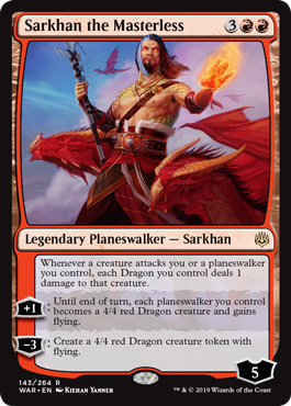 Sarkhan the Masterless (Foil) Sarkhan the Masterless (Foil)