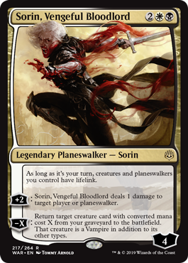 Sorin, Vengeful Bloodlord (Foil) Sorin, Vengeful Bloodlord (Foil)