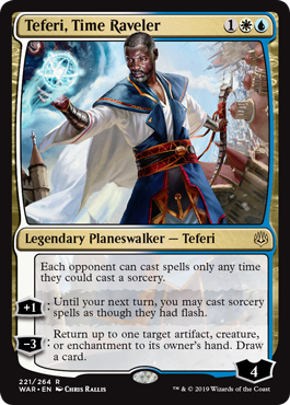 Teferi, Time Raveler (Foil) Teferi, Time Raveler (Foil)