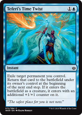 Teferi's Time Twist (Foil) Teferi's Time Twist (Foil)