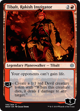 Tibalt, Rakish Instigator (Foil) Tibalt, Rakish Instigator (Foil)