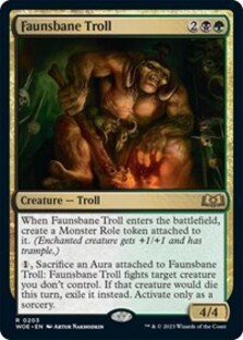 Faunsbane Troll (Foil)