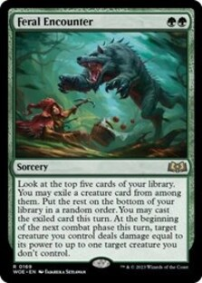Feral Encounter (Foil)